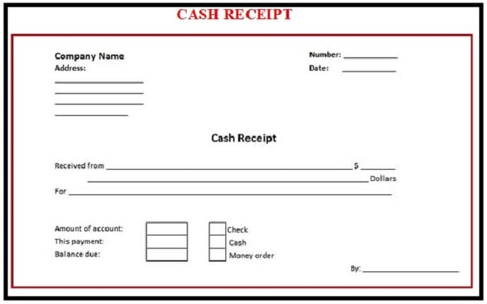 CASH RECEIPT TEMPLATES