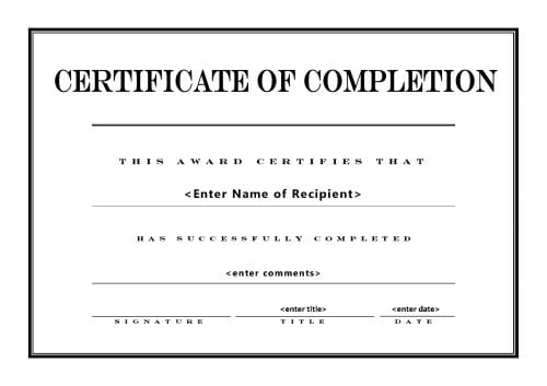 certificate of completion image 3