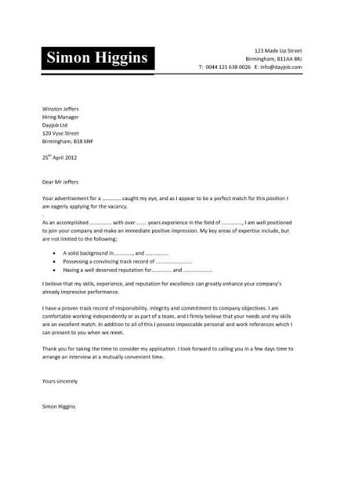 cover letter template image 1