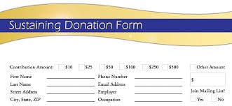 donation form template image 4
