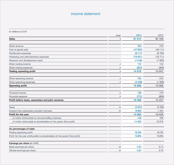 income statement template image 4