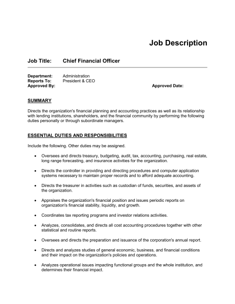 job description template 2