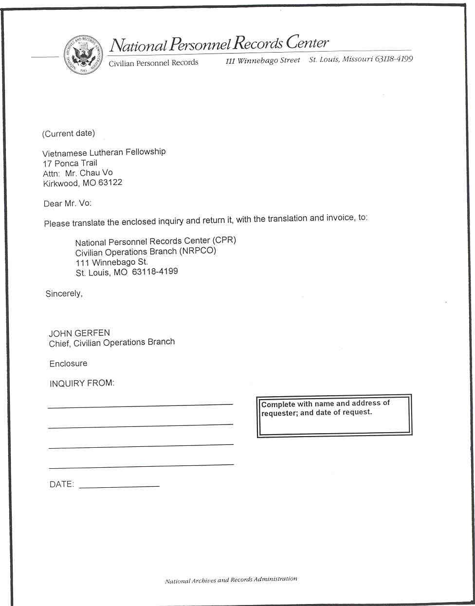 Transmittal Form Printable