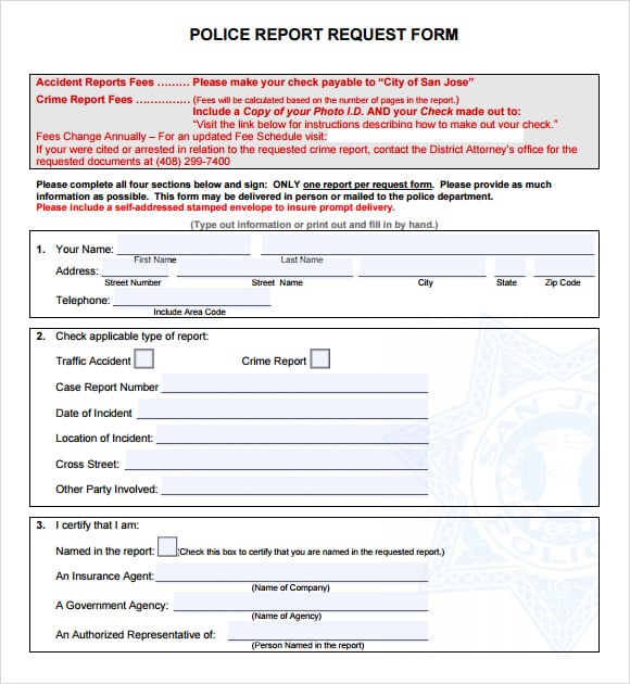police report template image 3