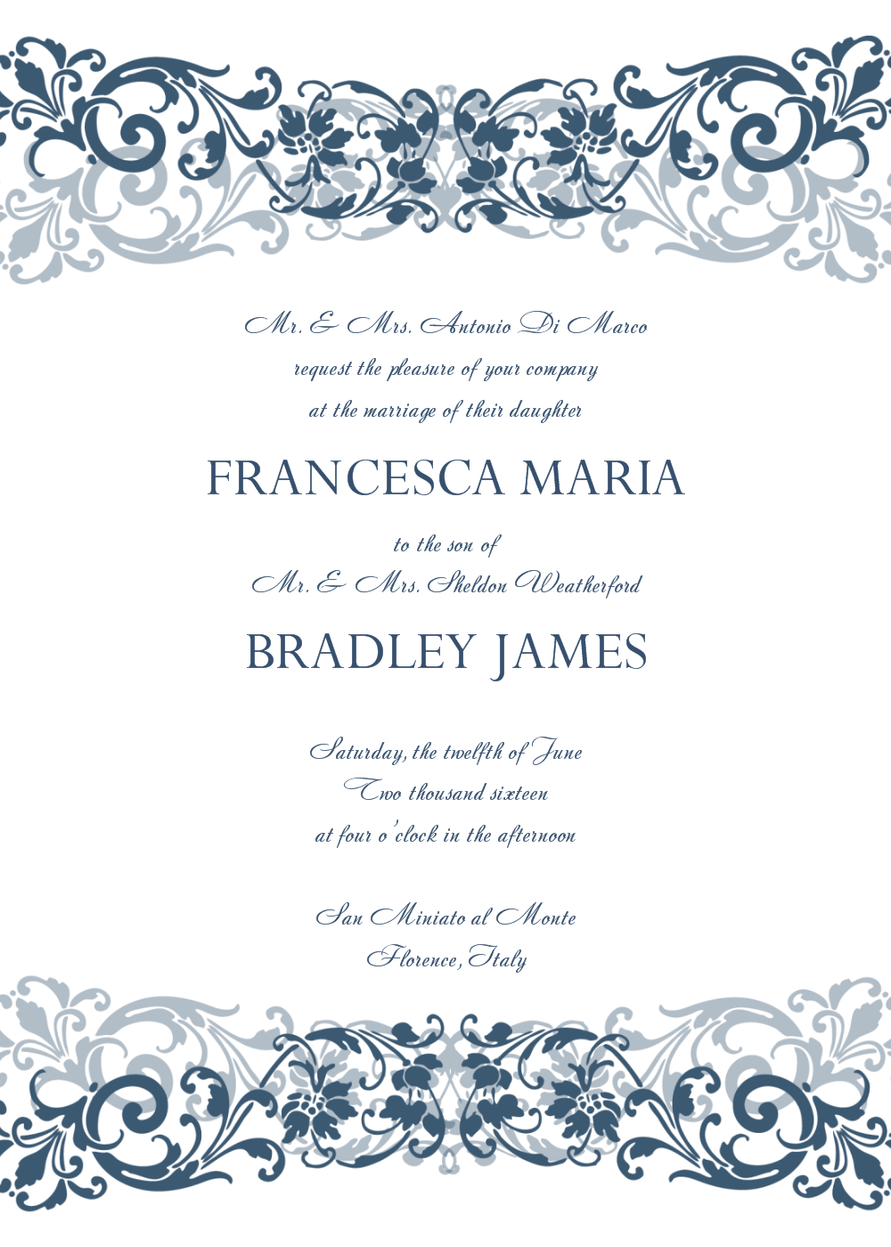 free downloadable templates for wedding invitations