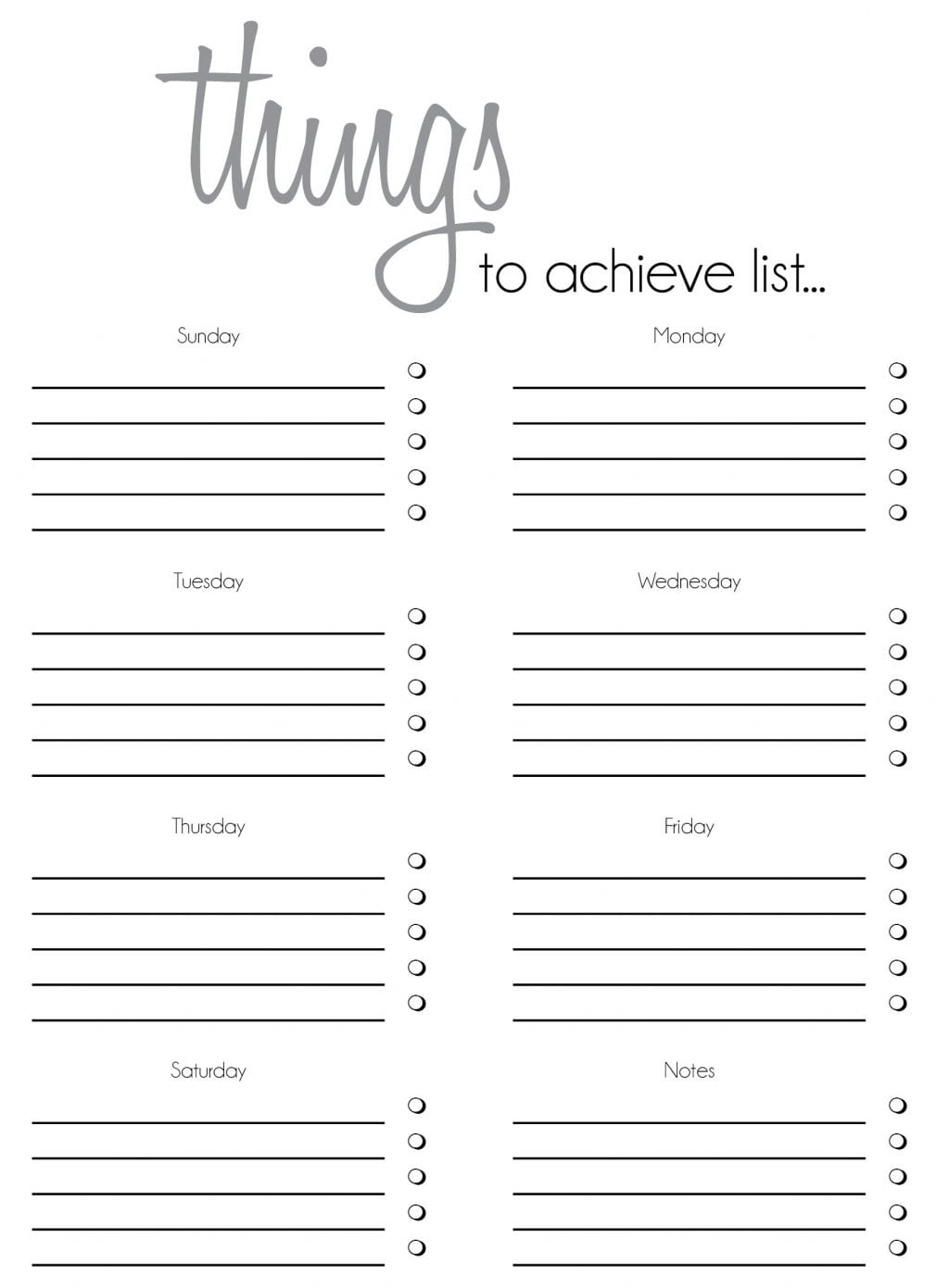 To do list template image 5