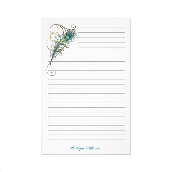 liner paper template image 1