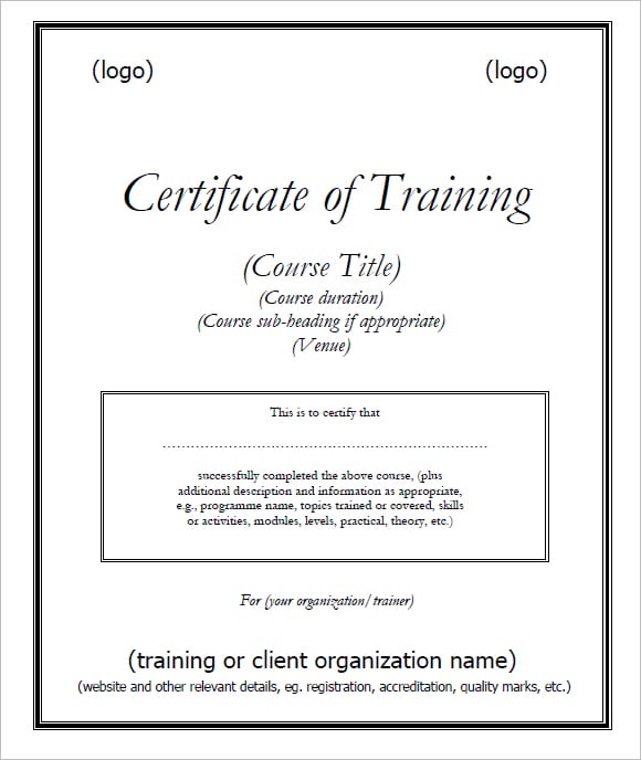 training certificate image 4