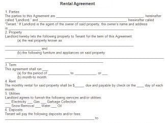 rental agreement 3
