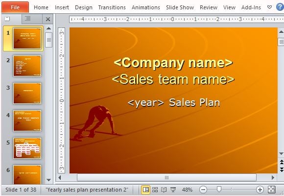 sales plan template image 2