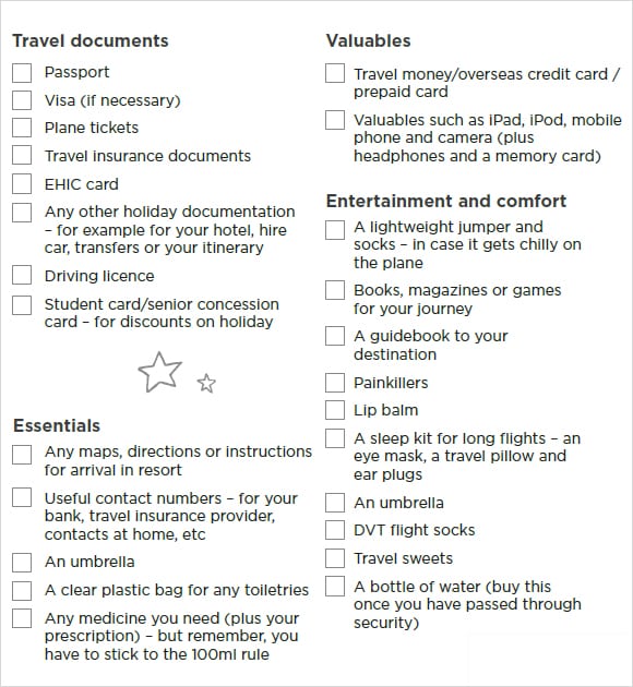 packing list image 3