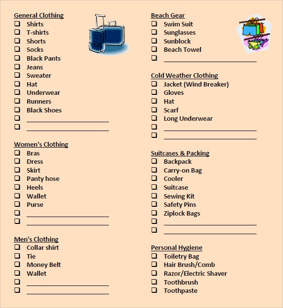 packing list image 4