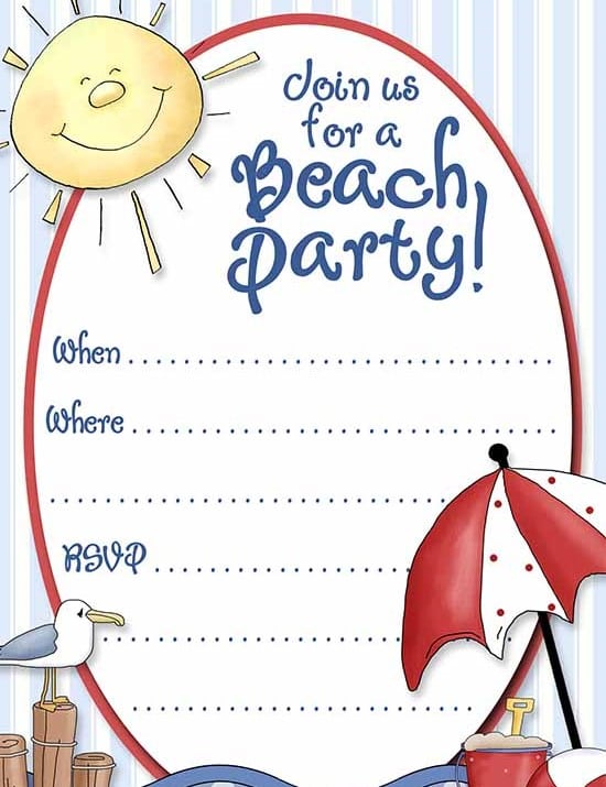 party invitation template image  1