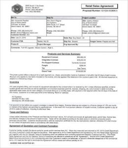 7 Free Sales Agreement Templates - Excel PDF Formats