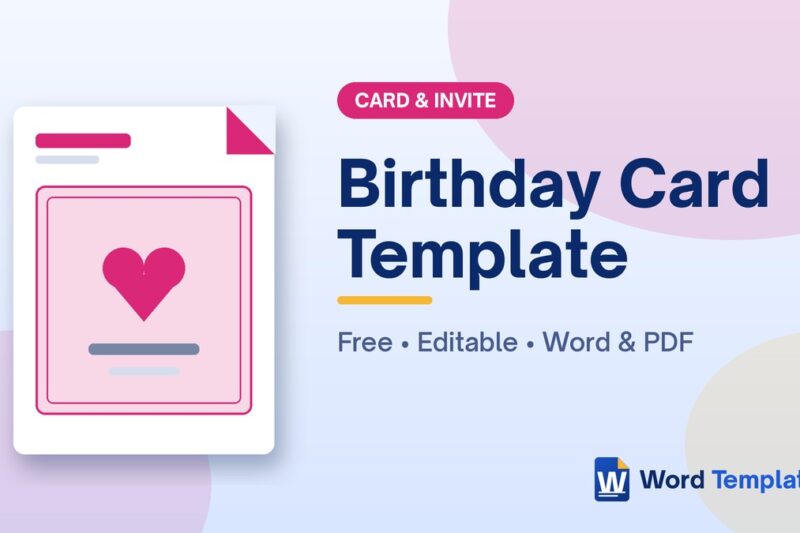 8 Free Birthday Card Templates and Message Ideas