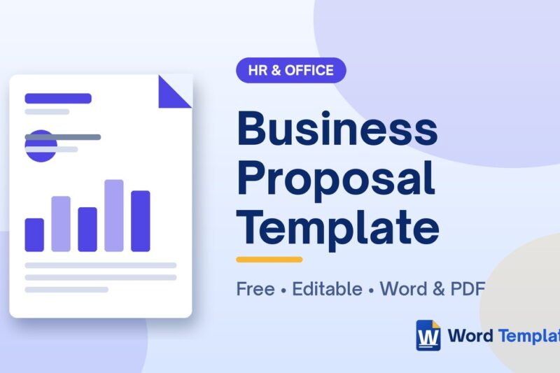 Free Business Proposal Template for Word