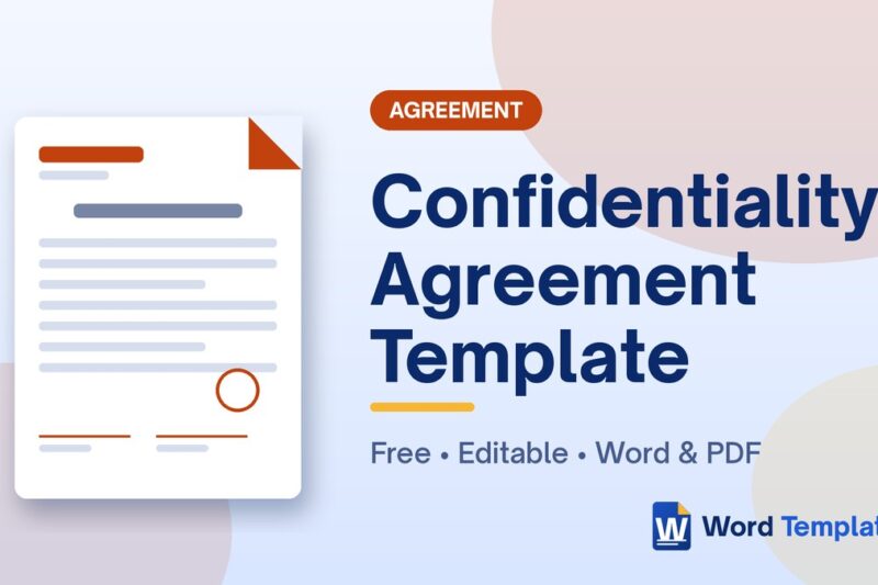 7 Free Confidentiality Agreement Templates