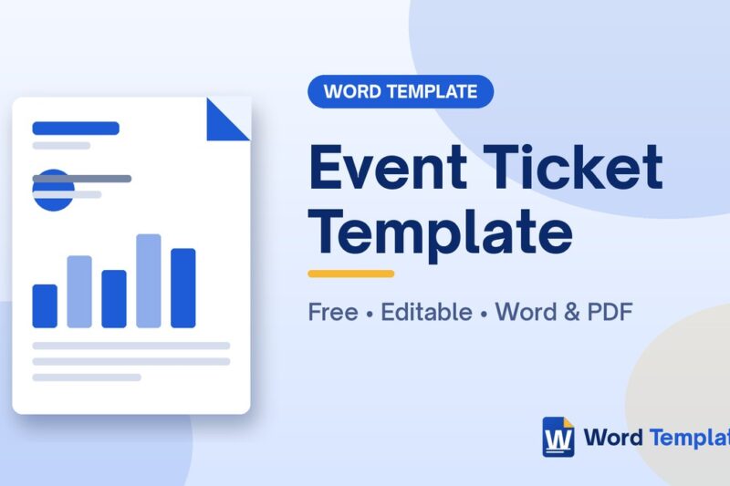 Event Ticket Template