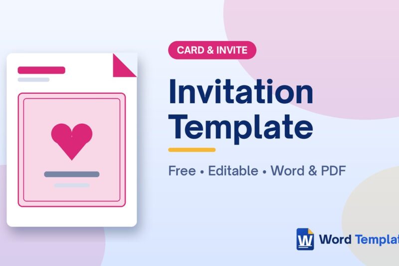 Invitation Template