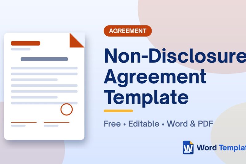 7 Free Non-Disclosure Agreement Templates