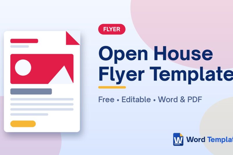 Open House Flyer
