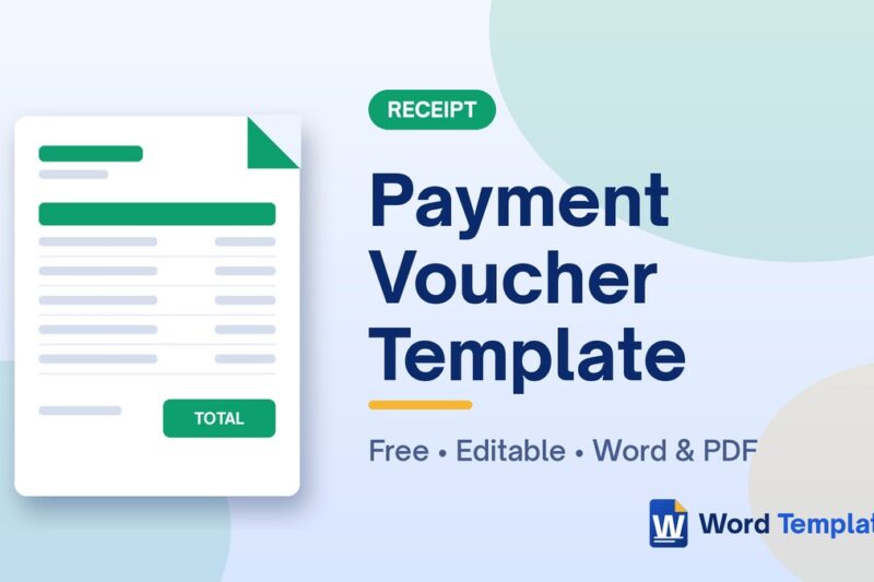 7 Free Payment Voucher Templates