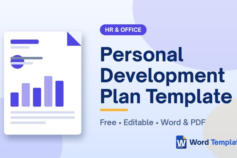 7 Free Personal Development Plan Templates