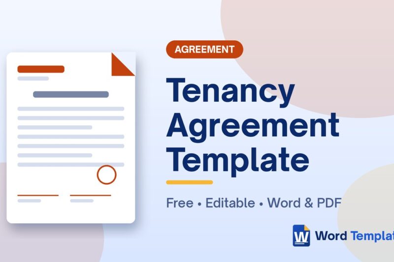 Tenancy Agreement Template