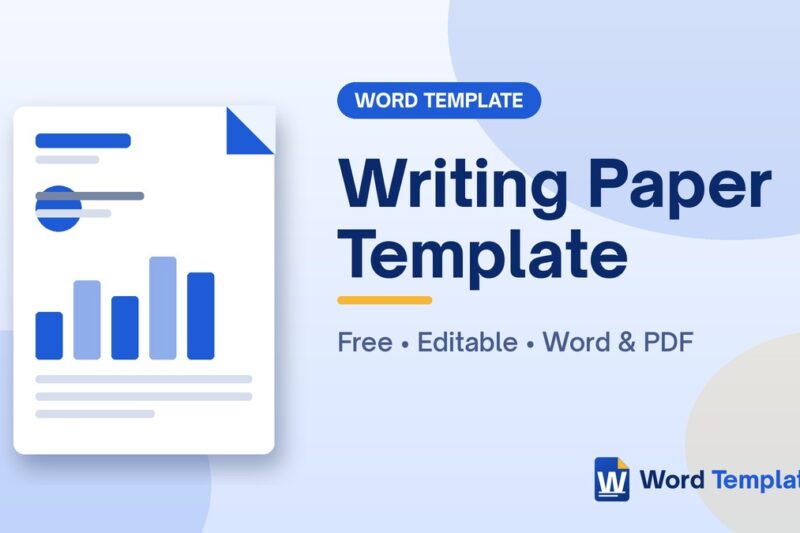 Writing Paper Template